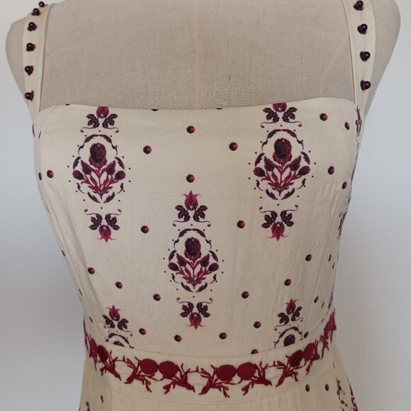 Agua by Agua Bendita Lima Floral-print Maxi Dress - Picture 6 of 15